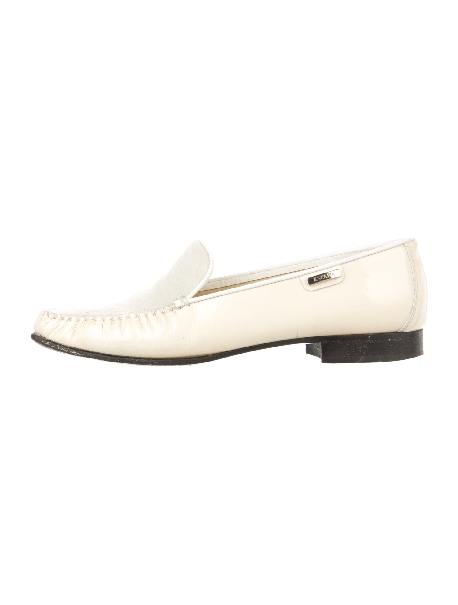 Escada Patent Leather Loafers