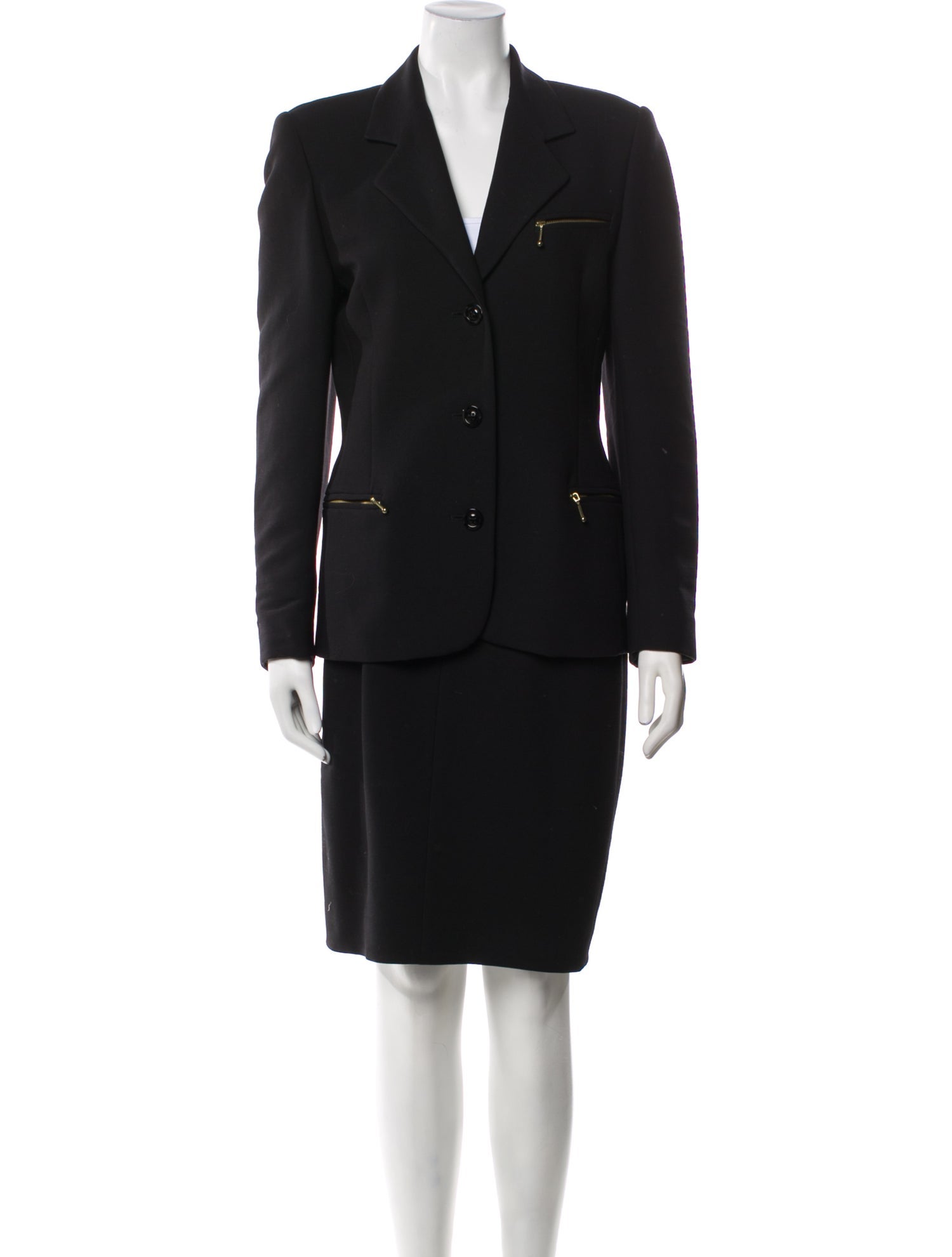 Escada Wool Skirt Set