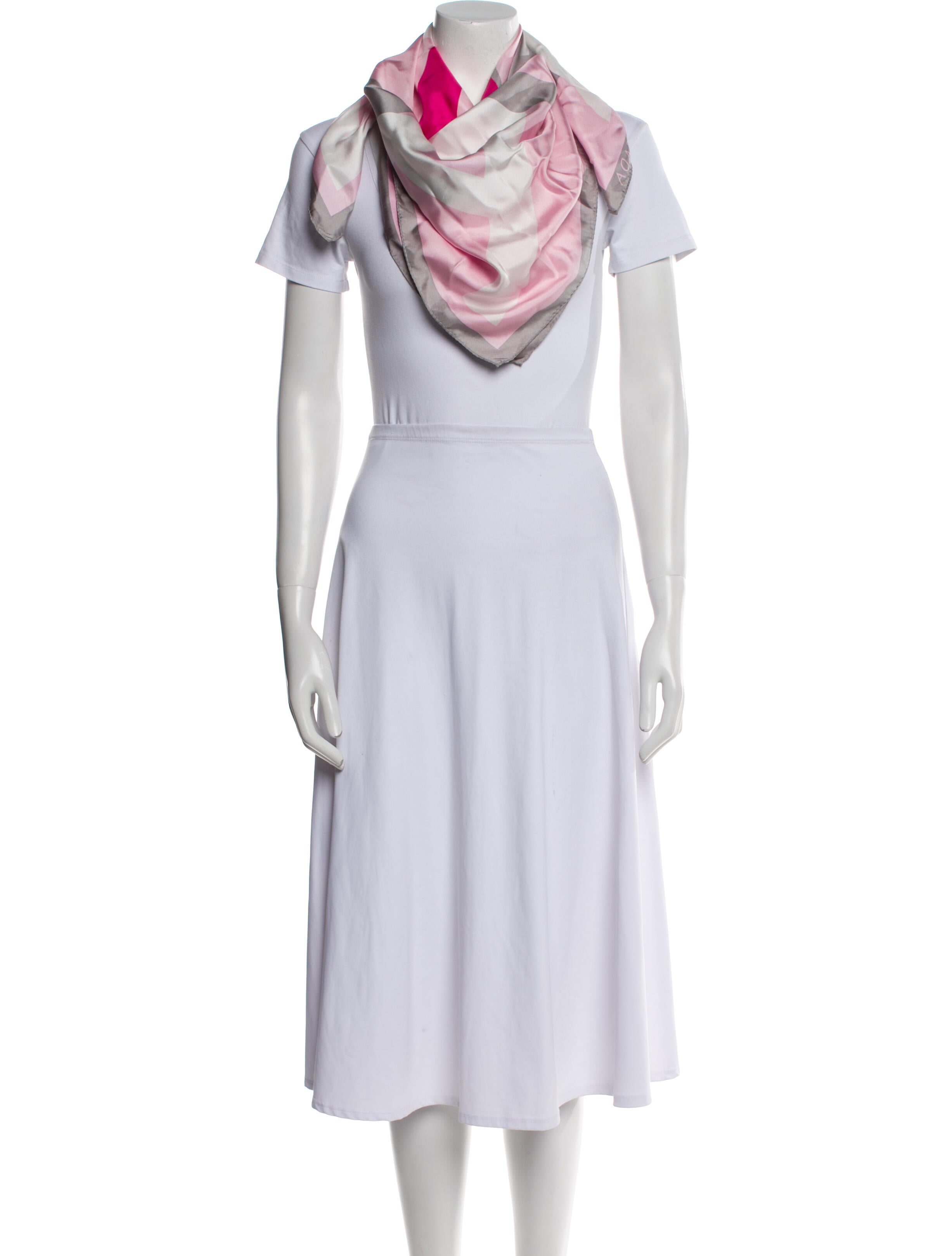 Escada Silk Printed Scarf