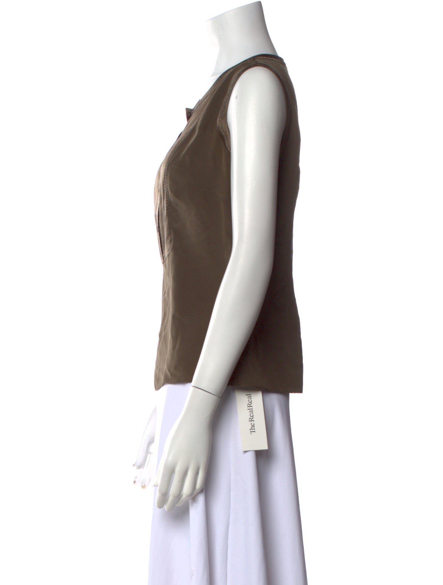 Escada Silk Scoop Neck Top