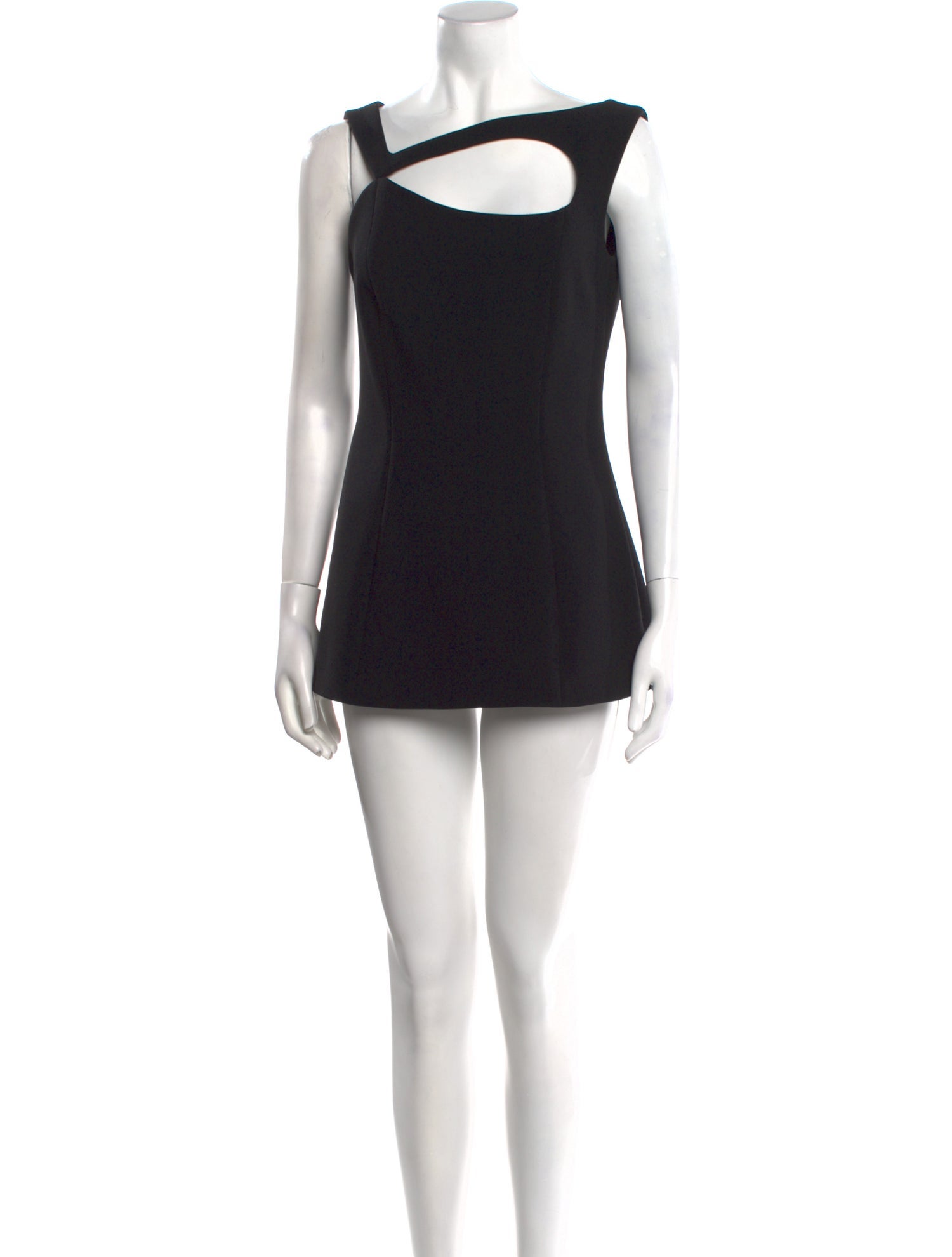 Escada Asymmetrical Mini Dress