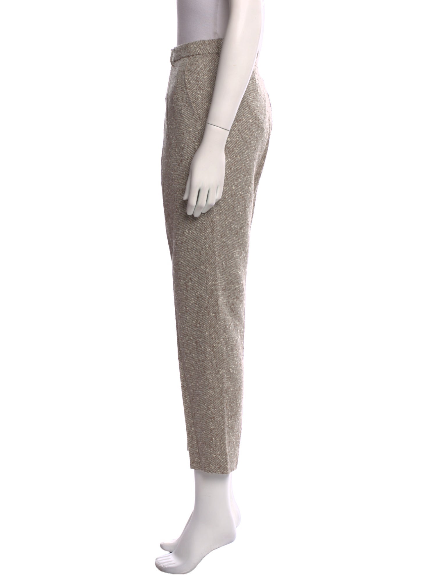Escada Virgin Wool Straight Leg Pants