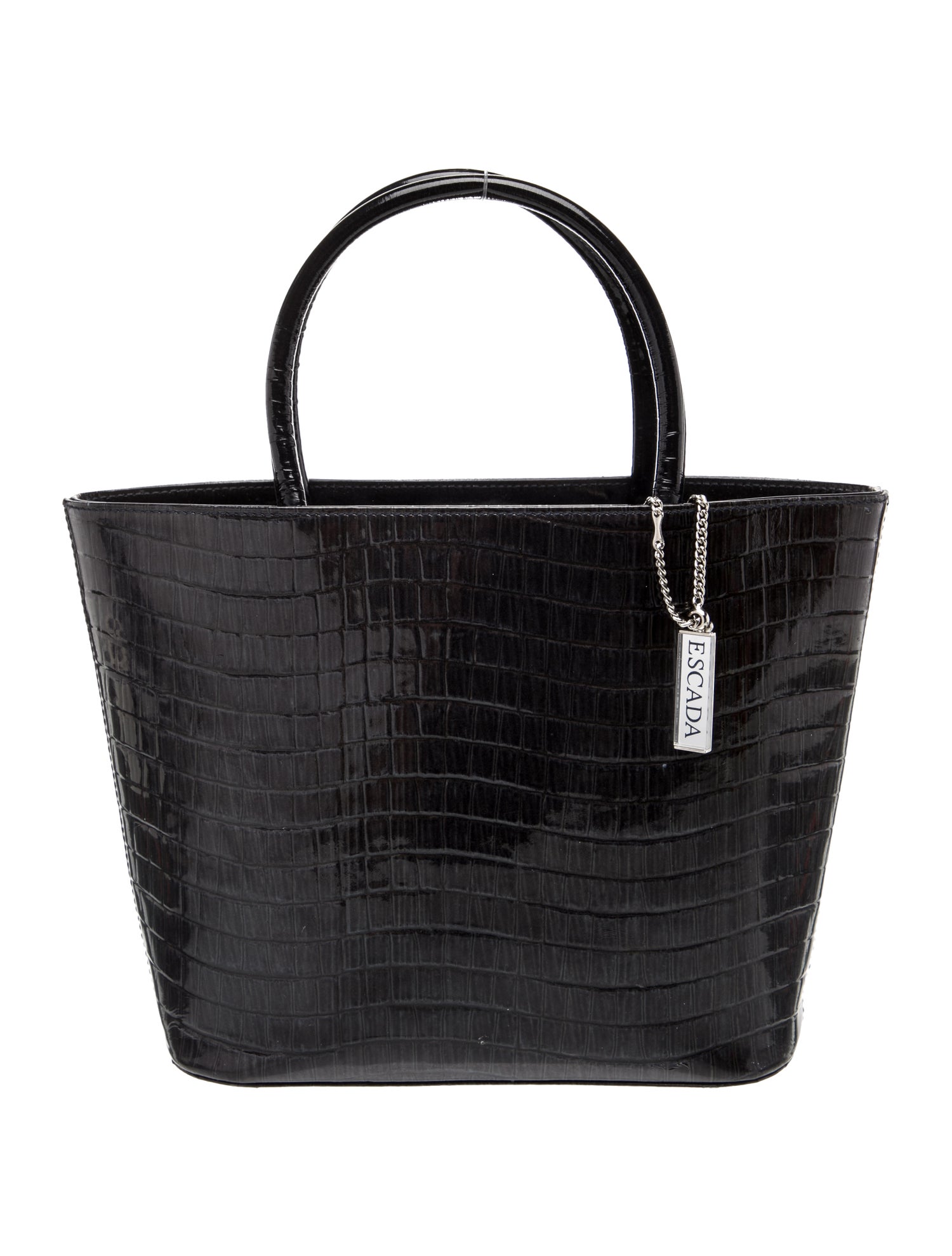 Escada Leather Top Handle Bag