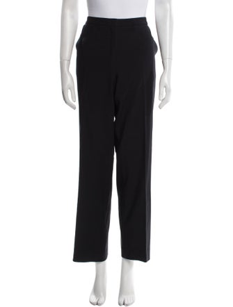 Escada Virgin Wool Straight Leg Pants