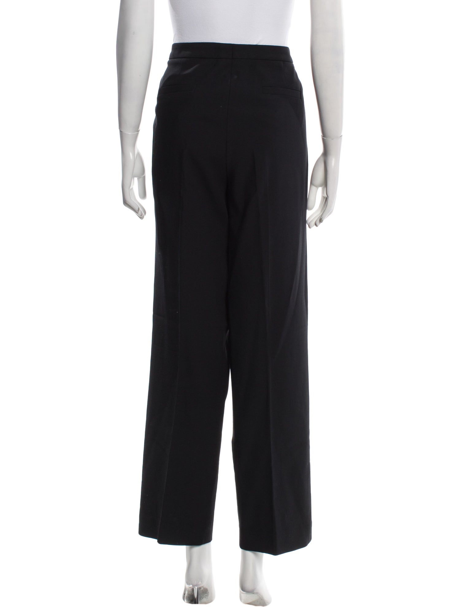 Escada Virgin Wool Straight Leg Pants