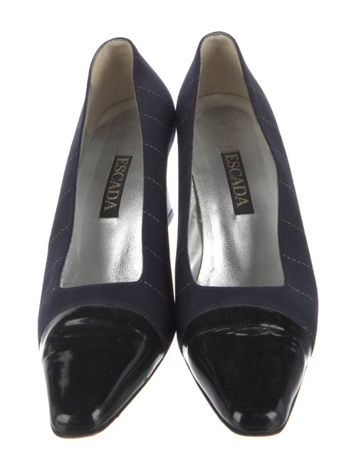 Escada Canvas Pumps