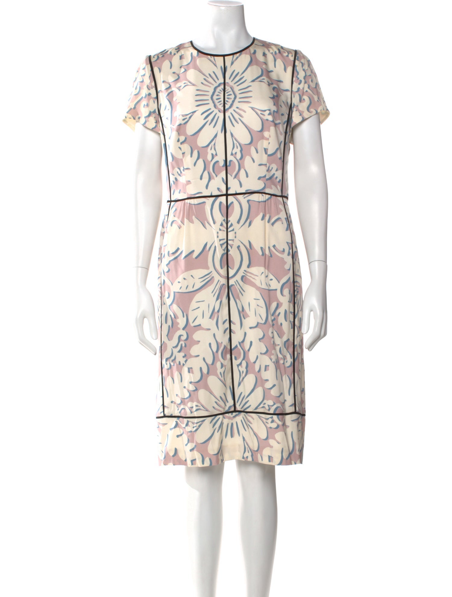 Escada Silk Midi Length Dress