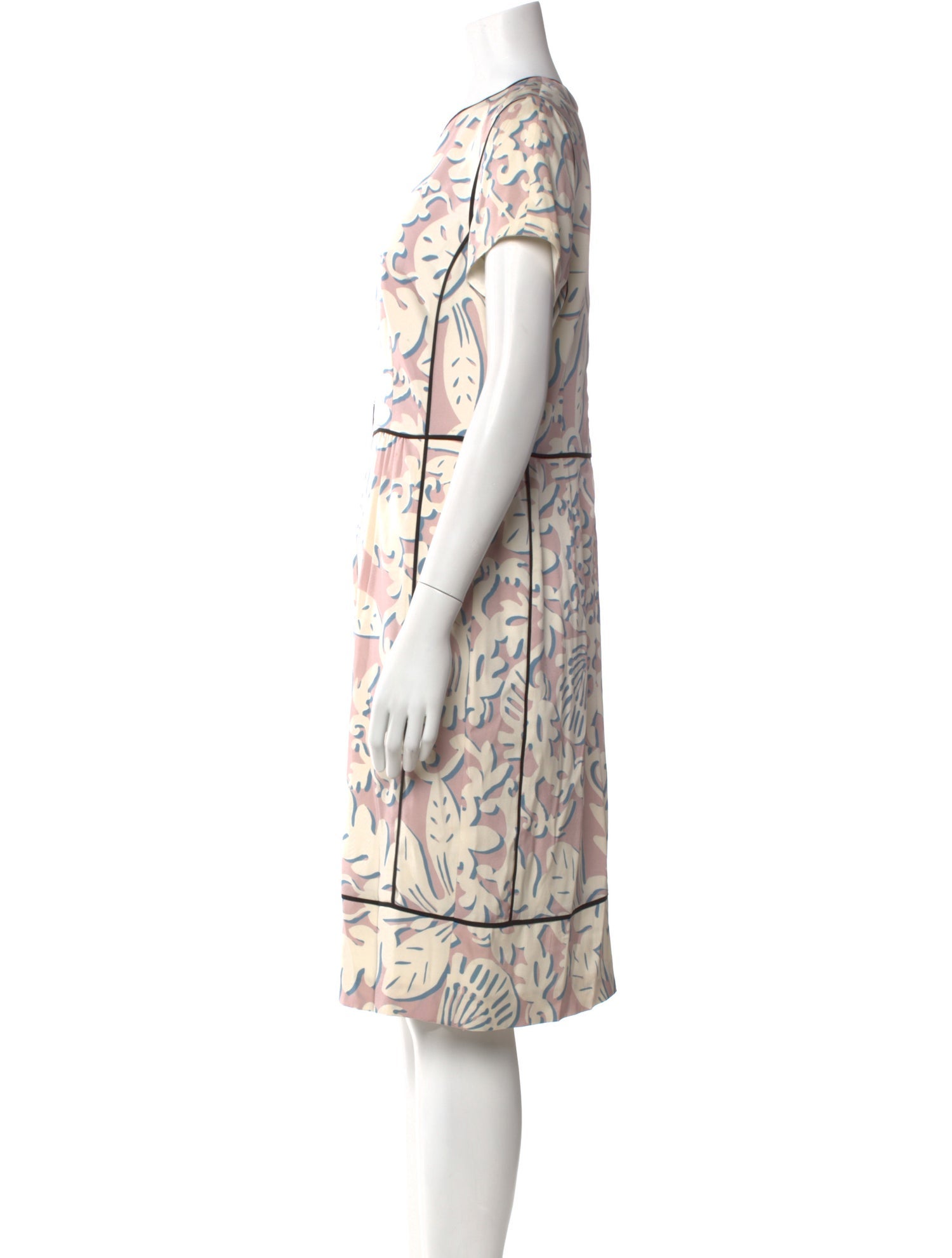 Escada Silk Midi Length Dress