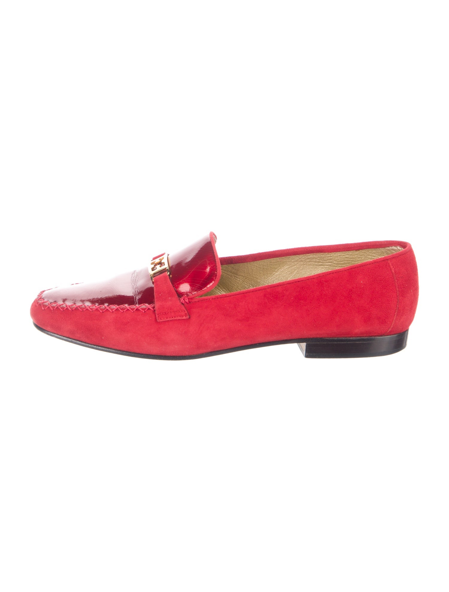 Escada Suede Loafers