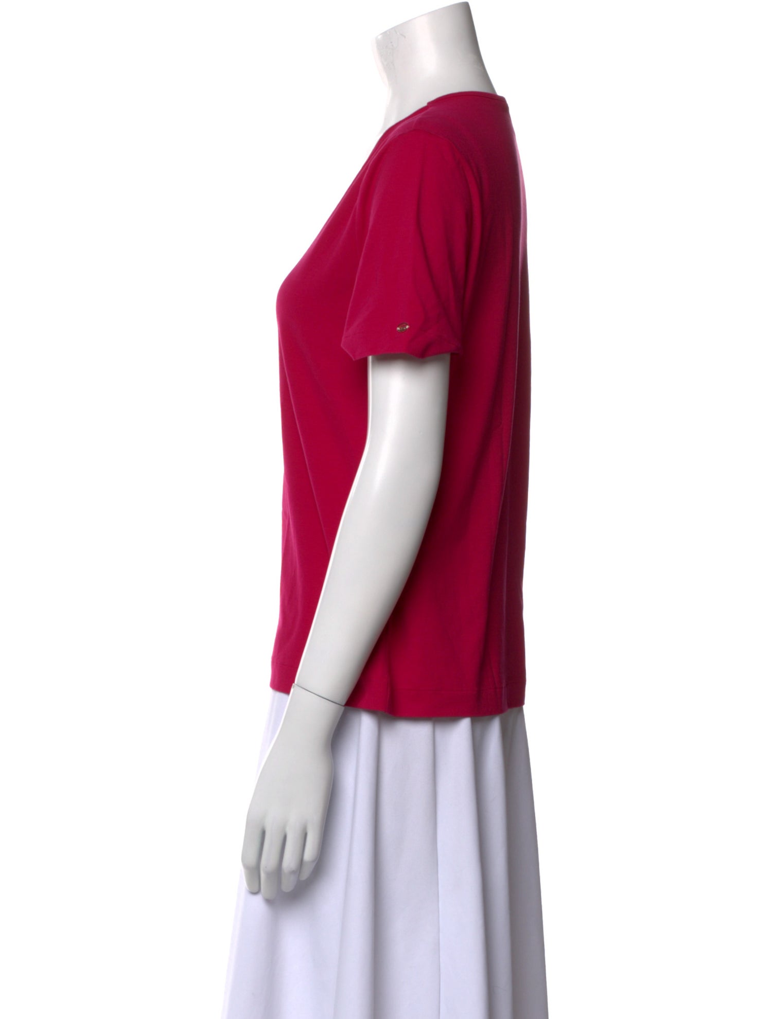 Escada Scoop Neck Short Sleeve T-Shirt