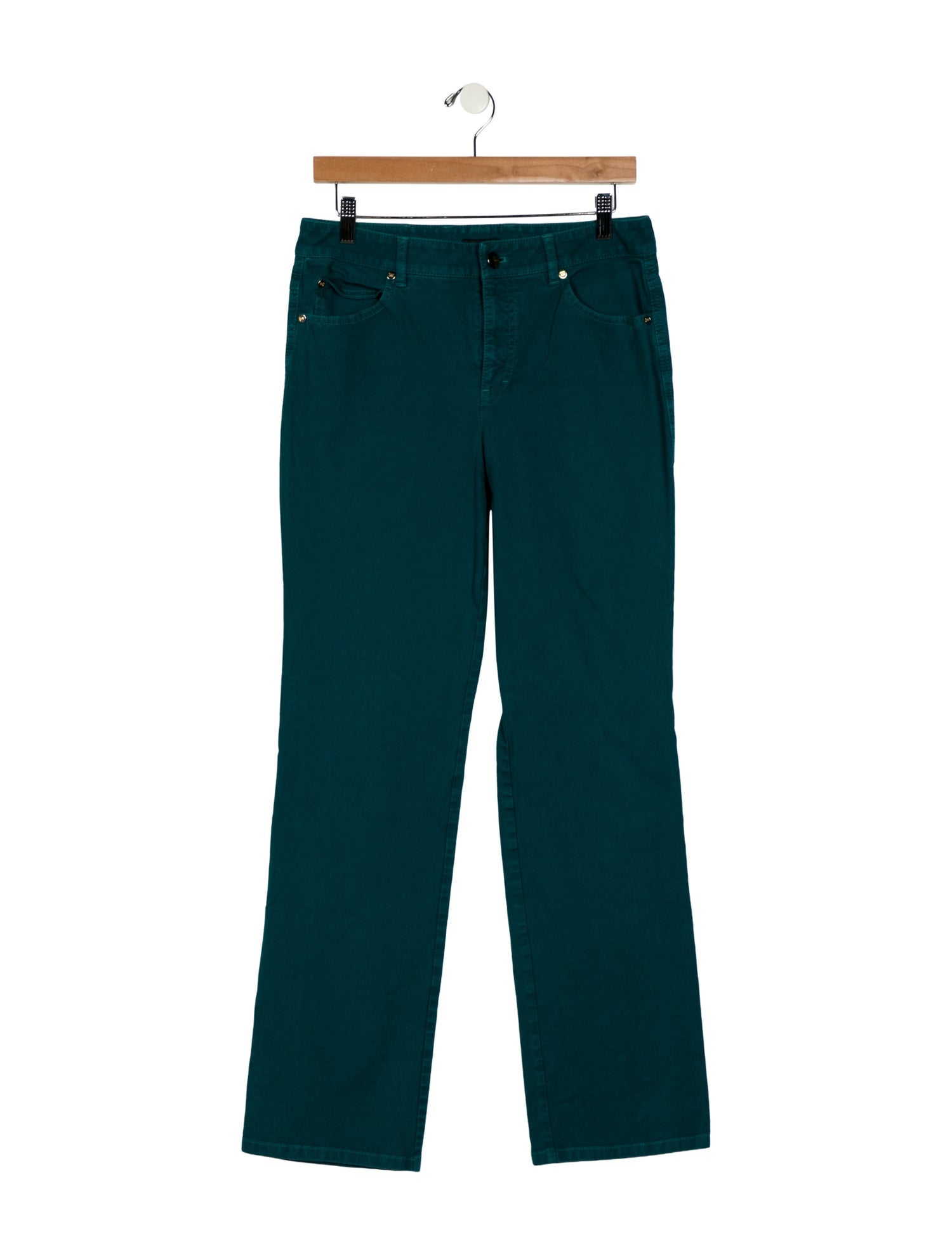 Escada Mid-Rise Straight Leg Jeans