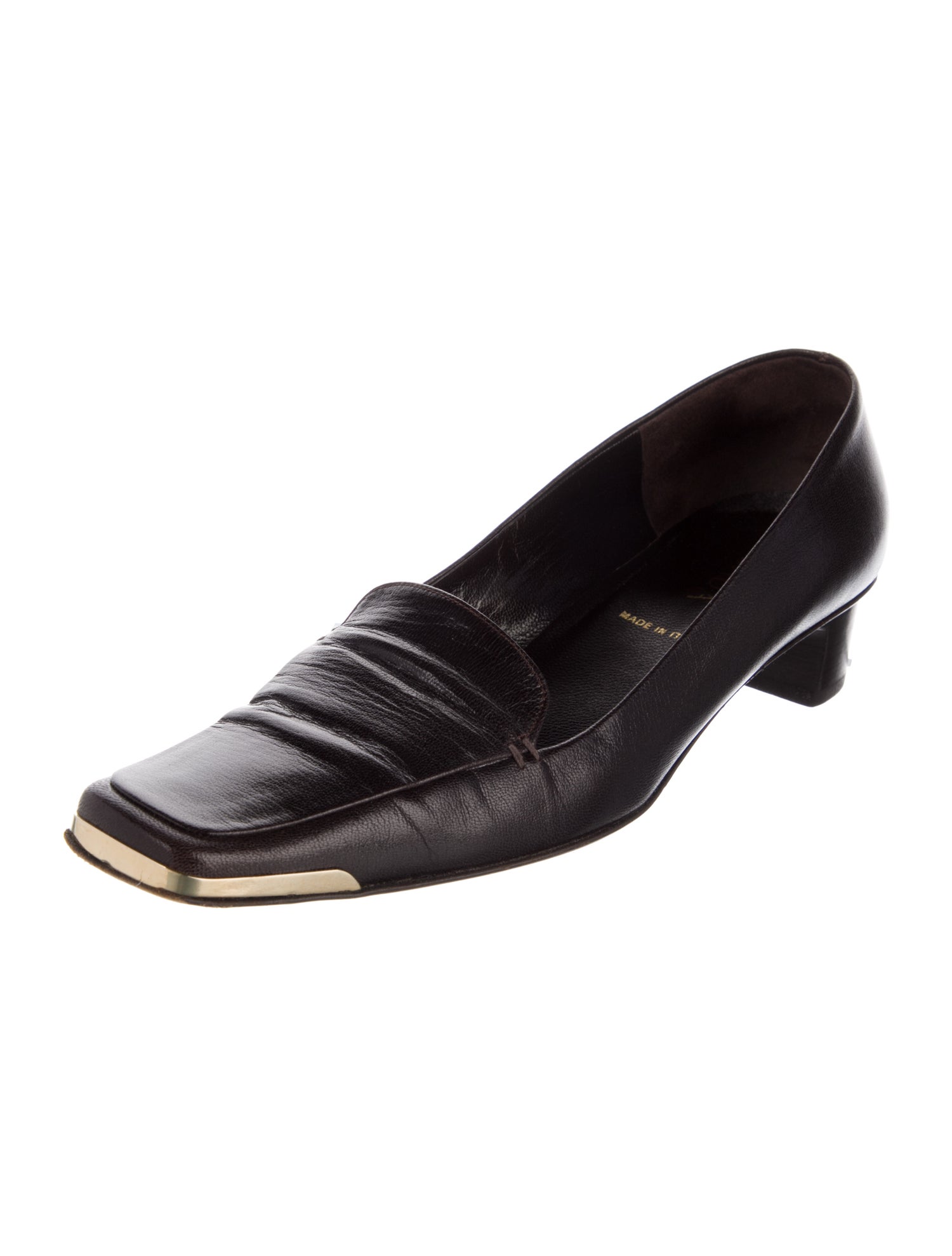 Escada Leather Loafers