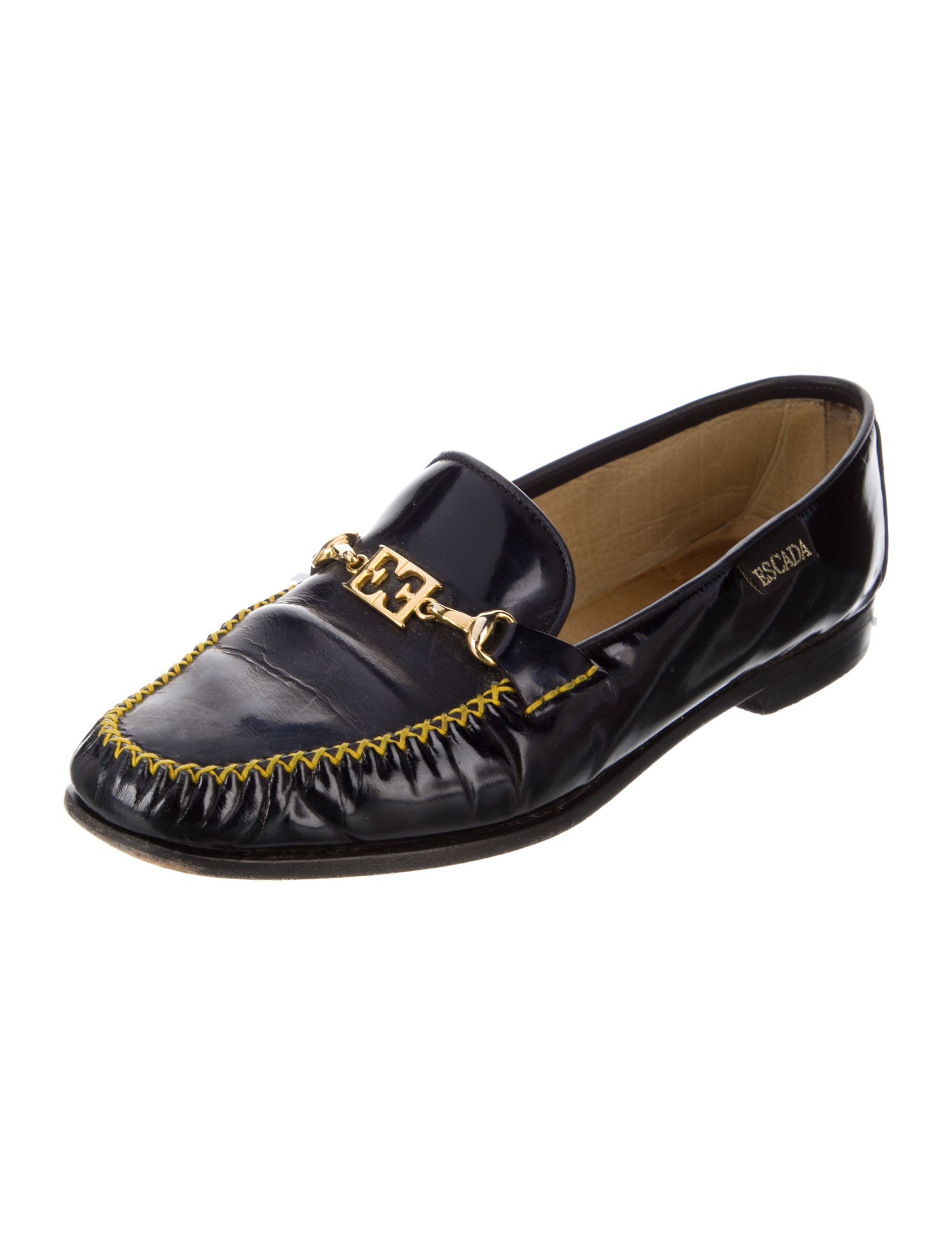 Escada Leather Loafers
