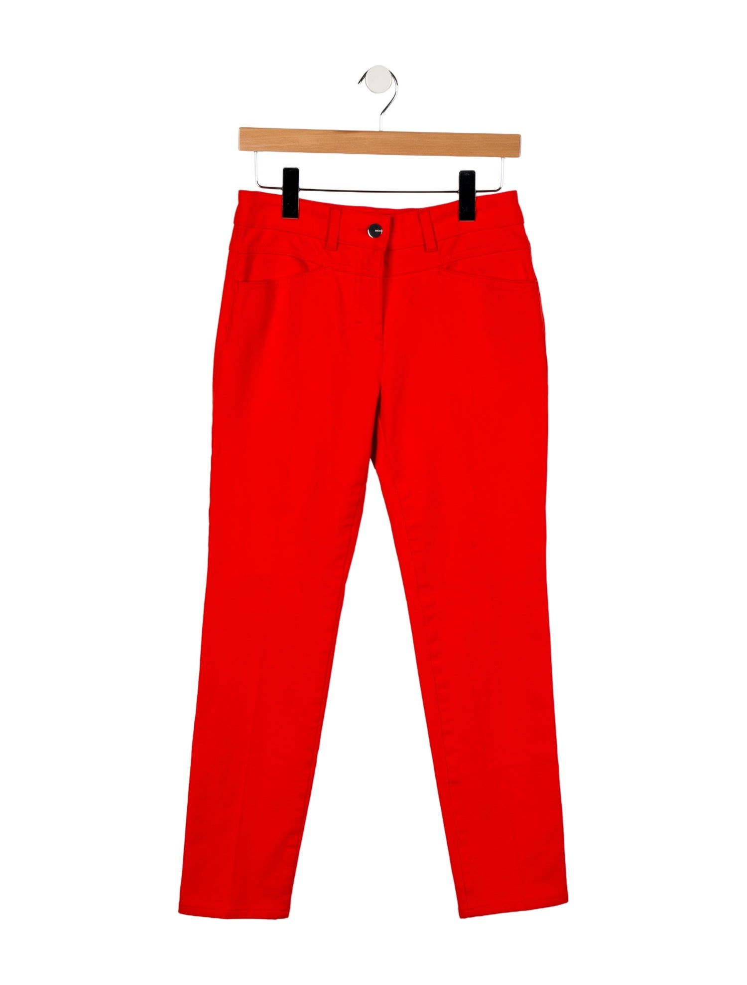 Escada Mid-Rise Straight Leg Jeans