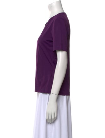 Escada V-Neck Short Sleeve T-Shirt