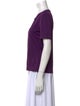Escada V-Neck Short Sleeve T-Shirt