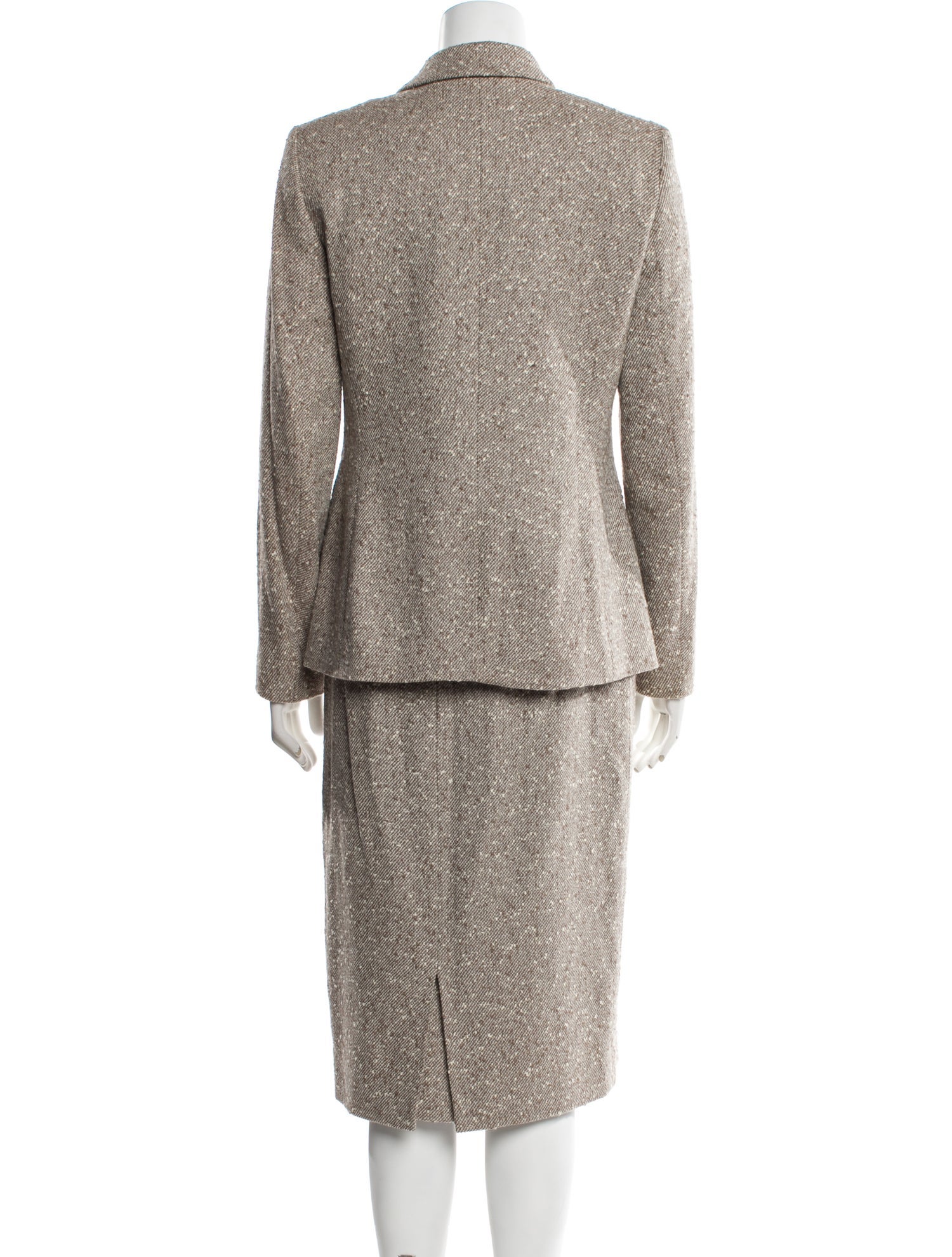 Escada Virgin Wool Skirt Set