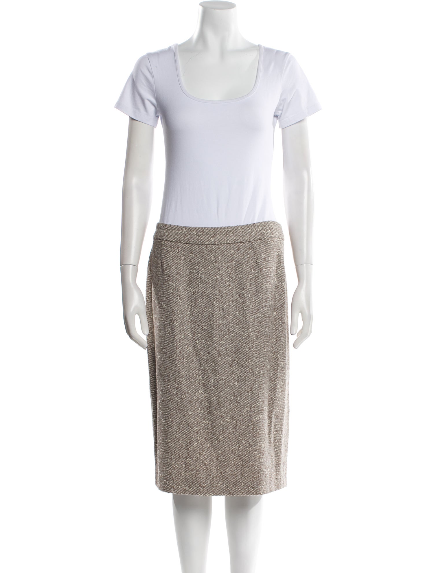 Escada Virgin Wool Skirt Set