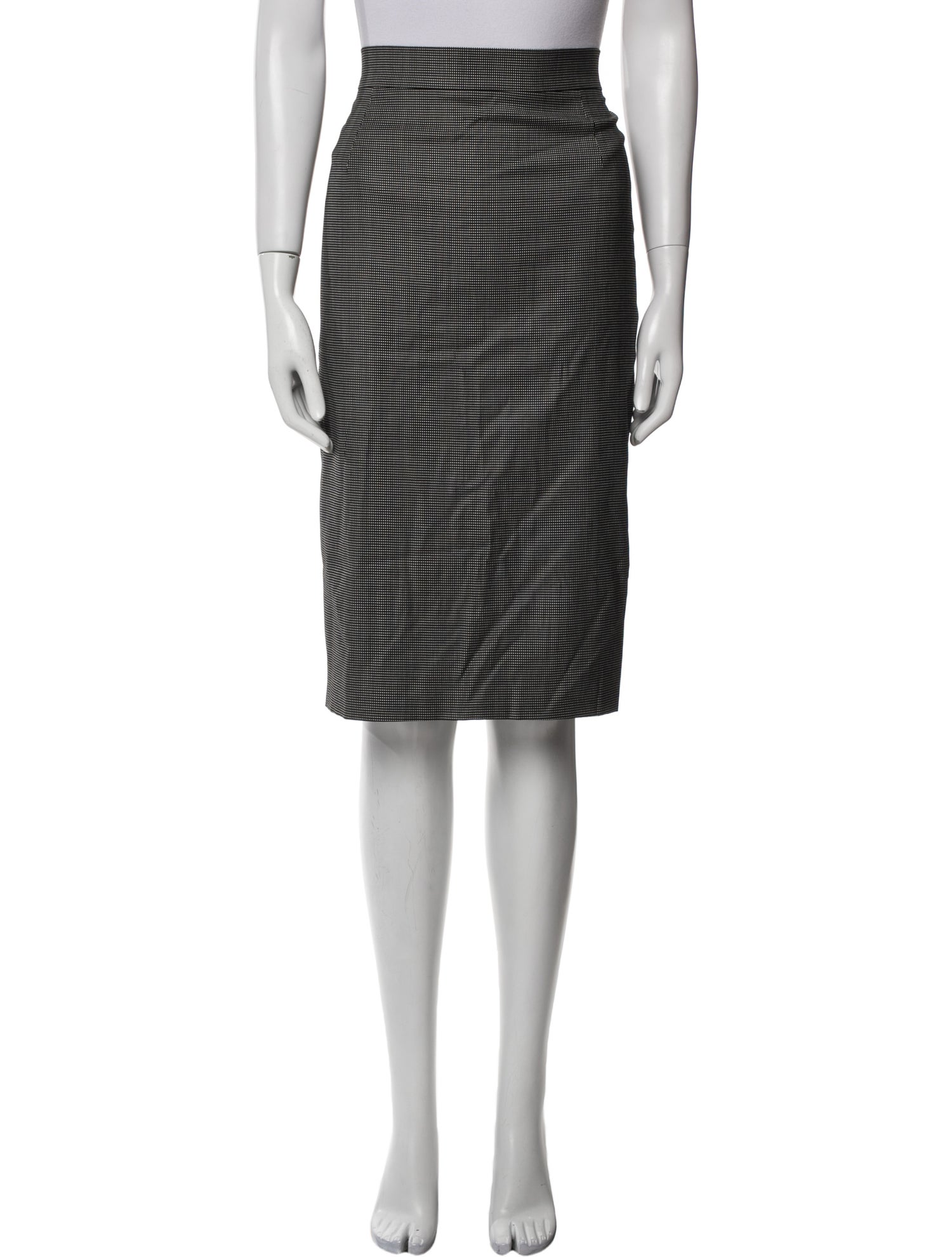 Escada Virgin Wool Knee-Length Skirt