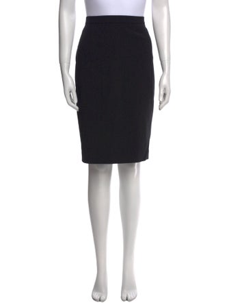 Escada Wool Knee-Length Skirt