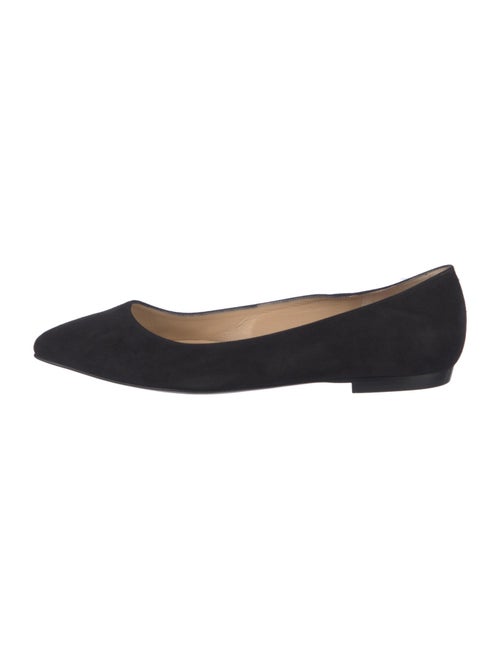Escada Suede Ballet Flats
