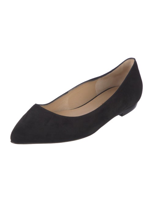 Escada Suede Ballet Flats