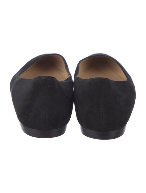 Escada Suede Ballet Flats