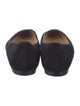 Escada Suede Ballet Flats