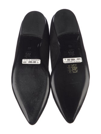 Escada Suede Ballet Flats