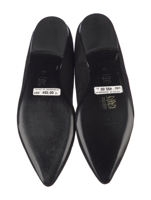 Escada Suede Ballet Flats