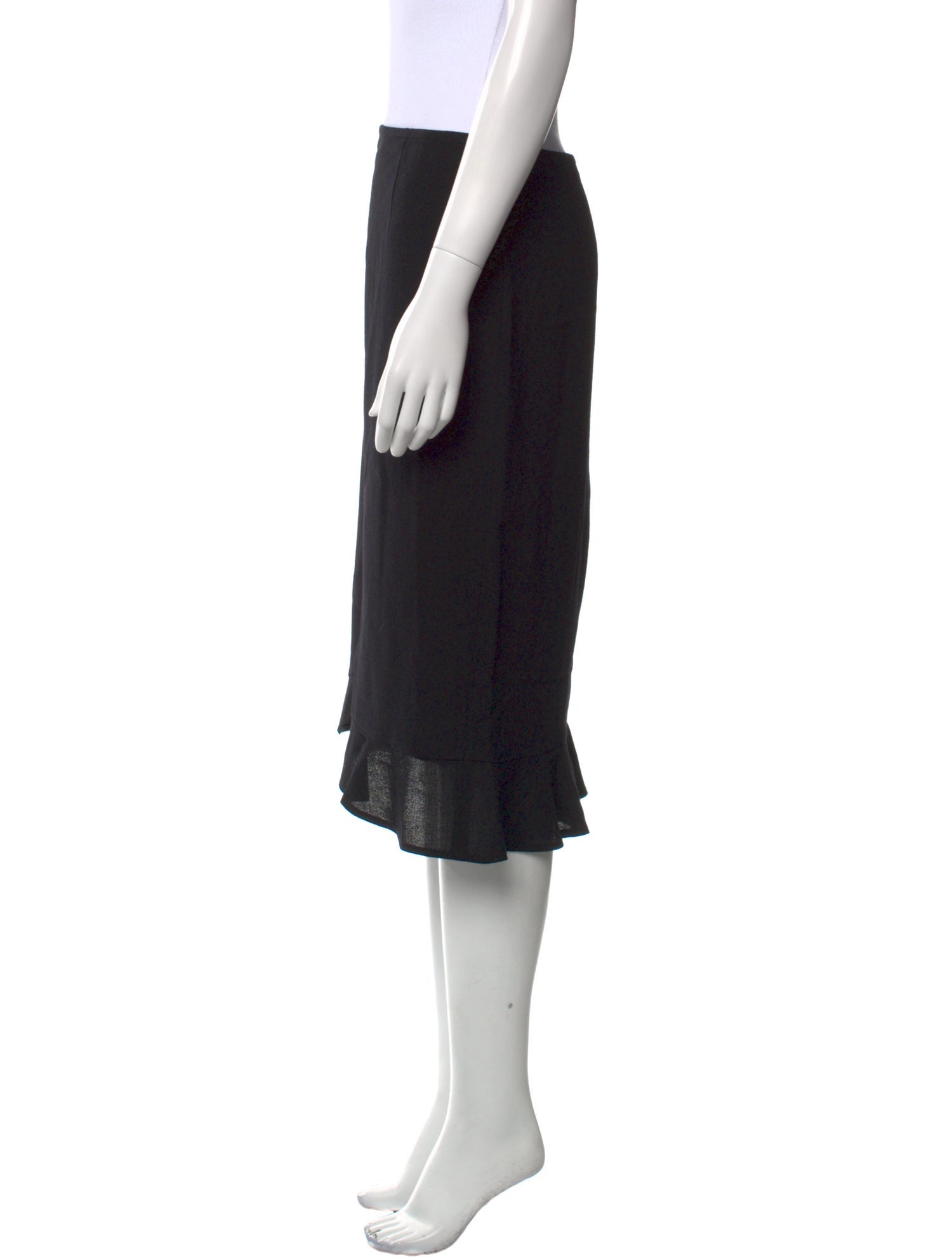 Escada Virgin Wool Knee-Length Skirt