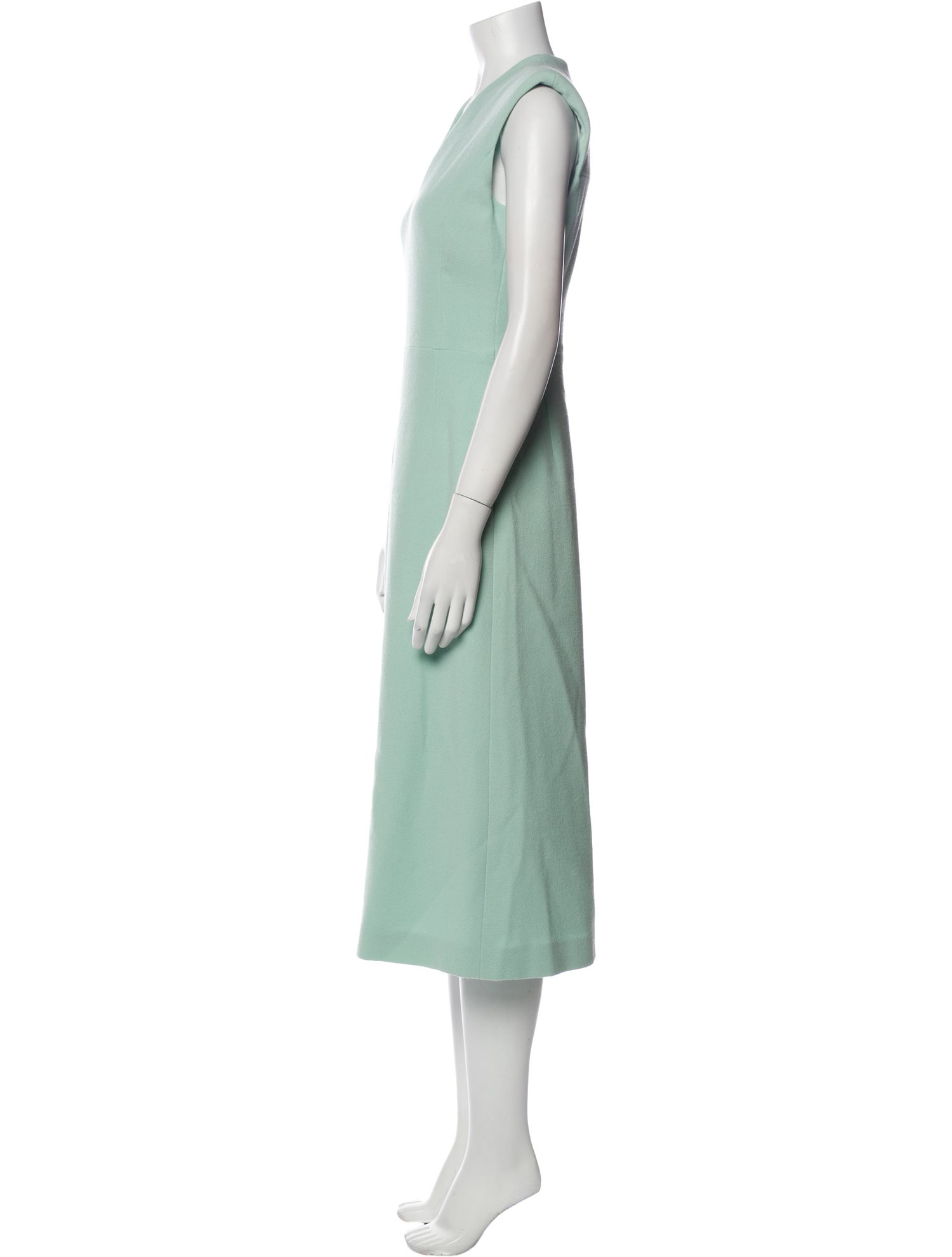 Escada Virgin Wool Long Dress