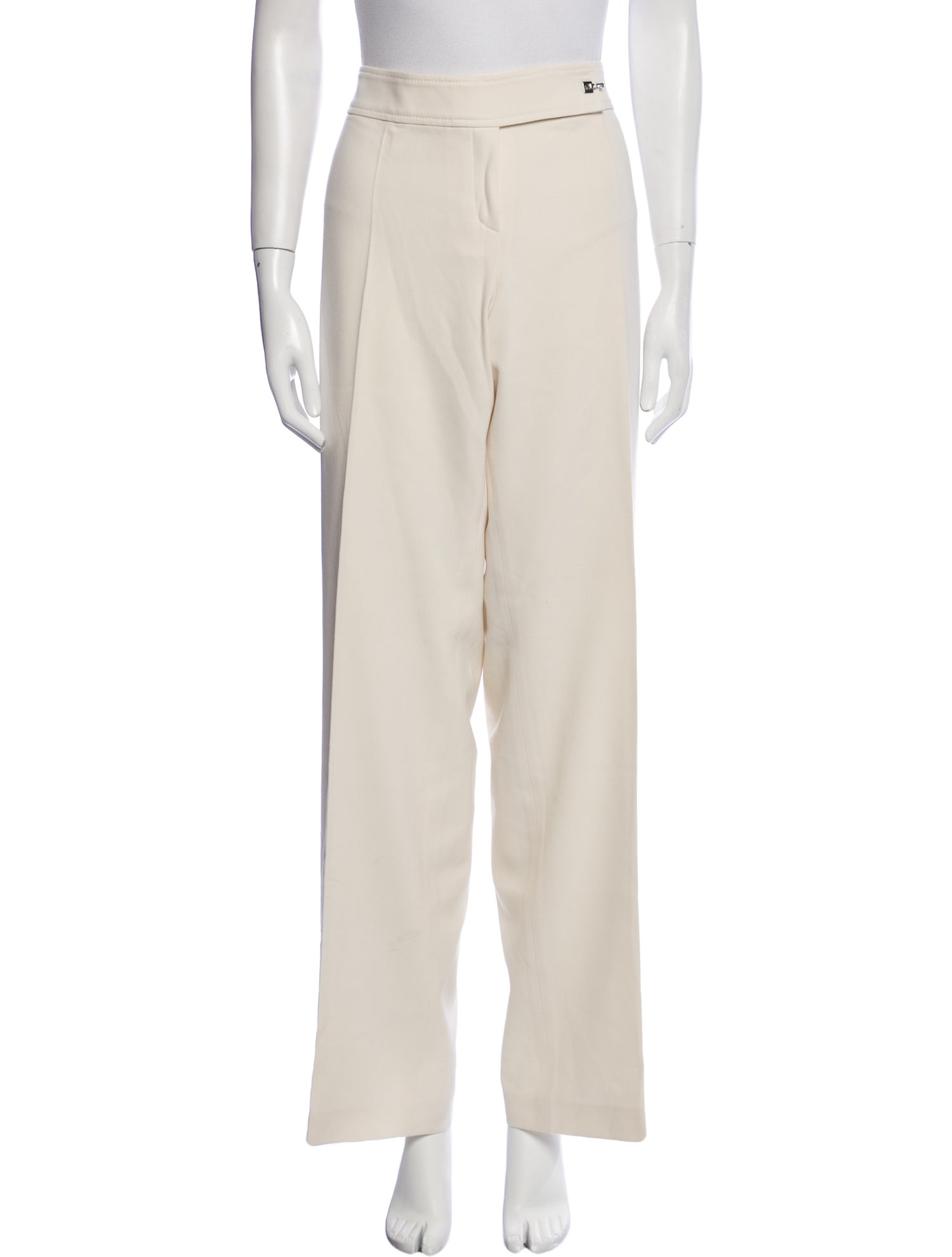 Escada Virgin Wool Wide Leg Pants