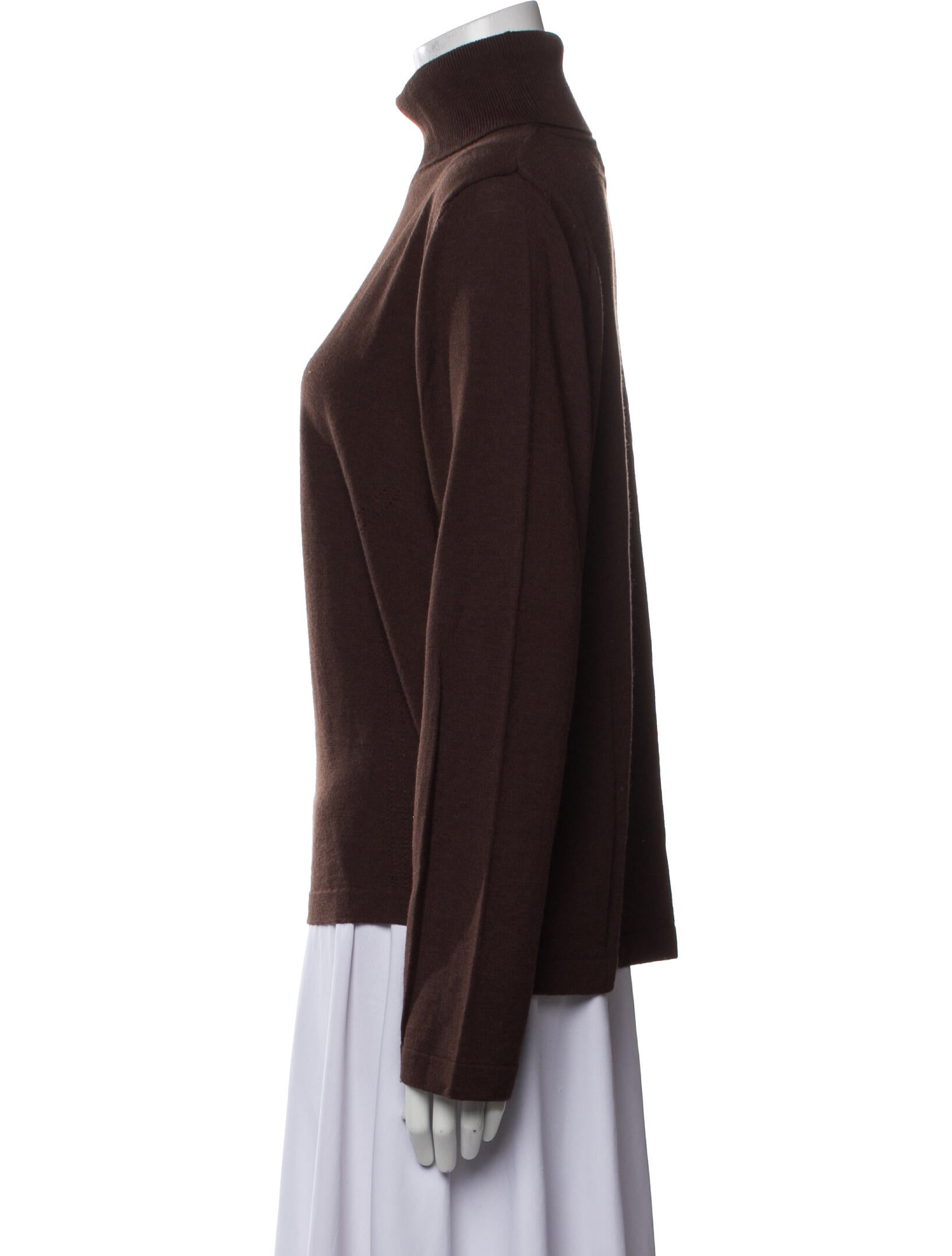 Escada Virgin Wool Turtleneck Sweater