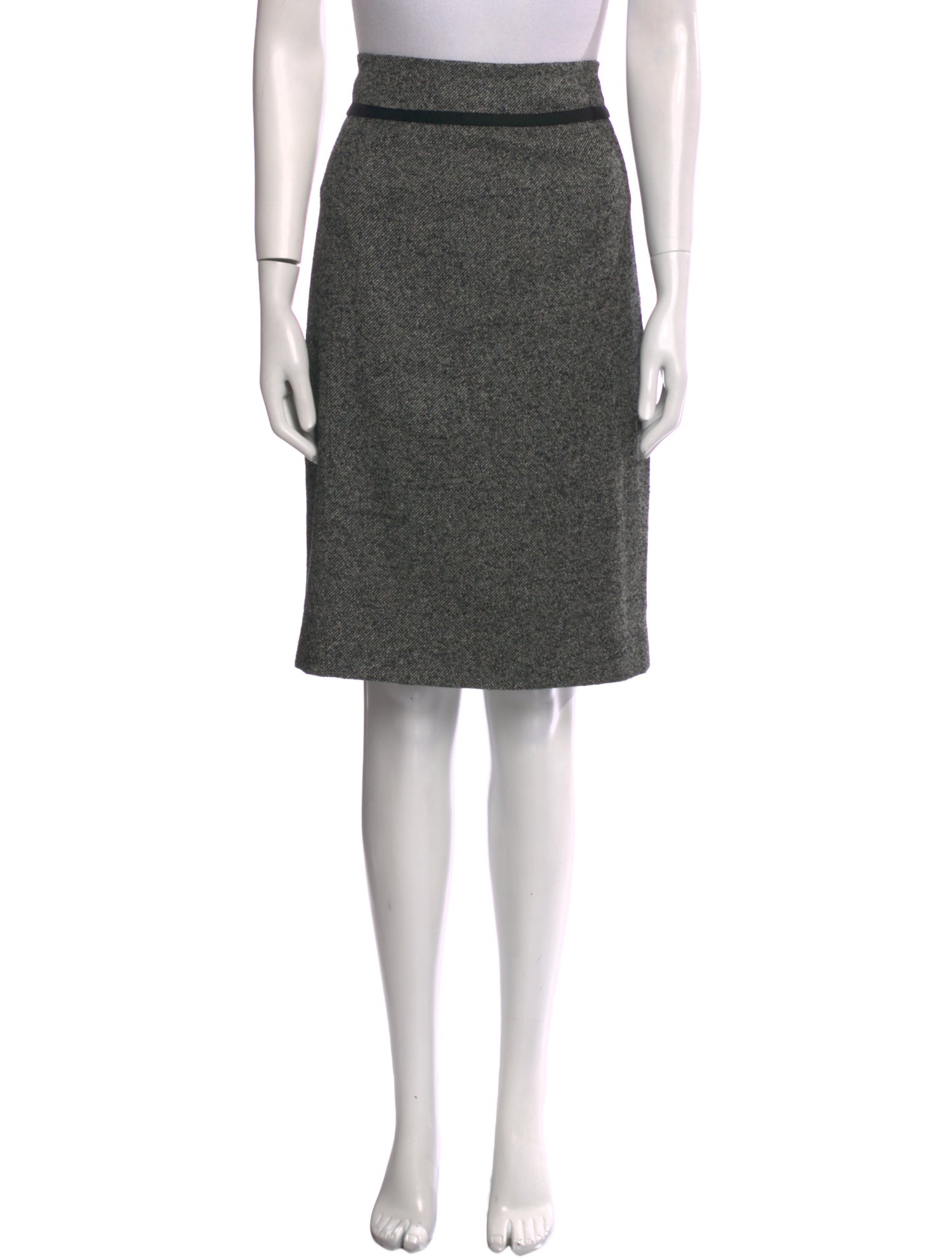 Escada Virgin Wool Knee-Length Skirt
