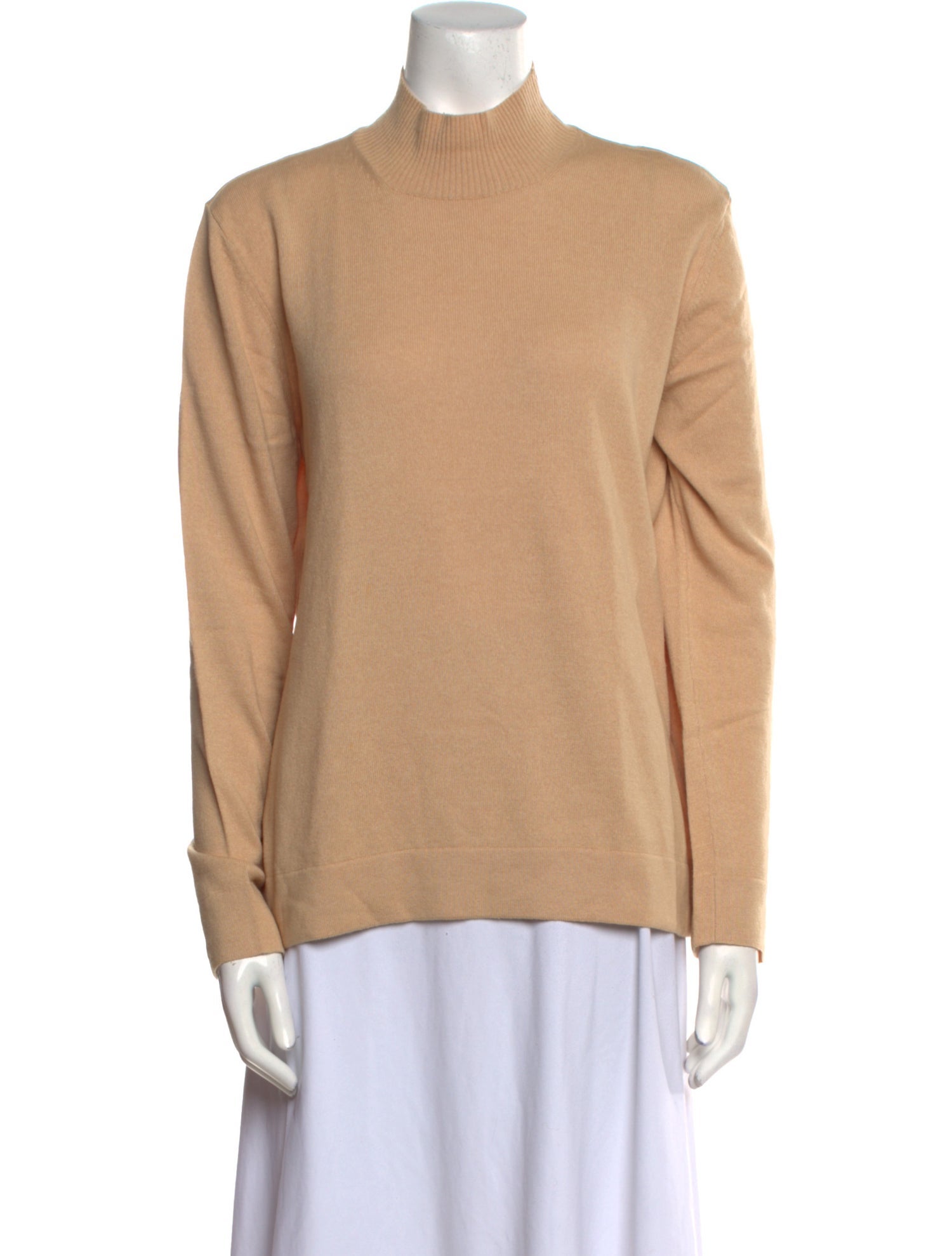Escada Cashmere Mock Neck Sweater