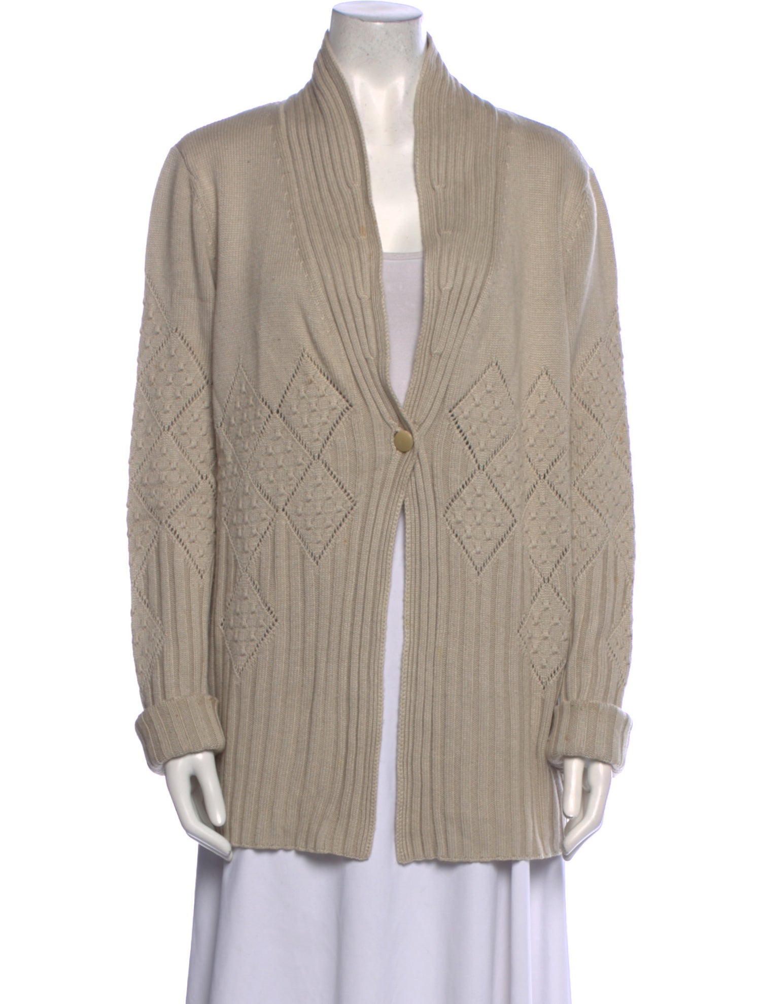 Escada Open Front Sweater