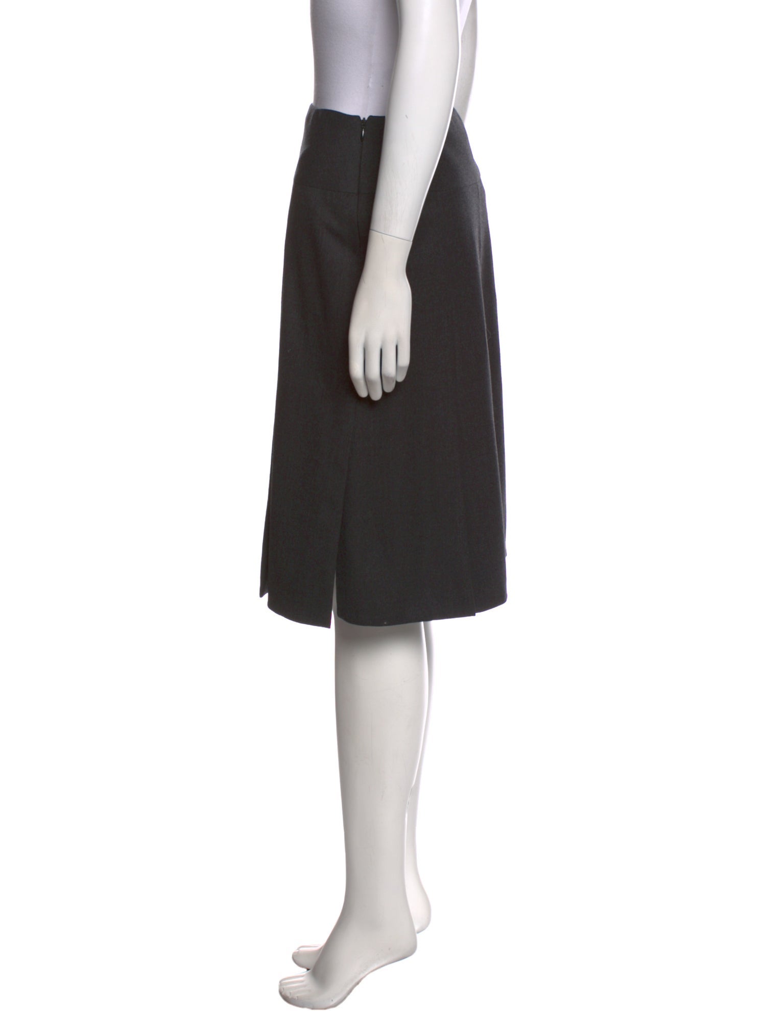 Escada Wool Knee-Length Skirt