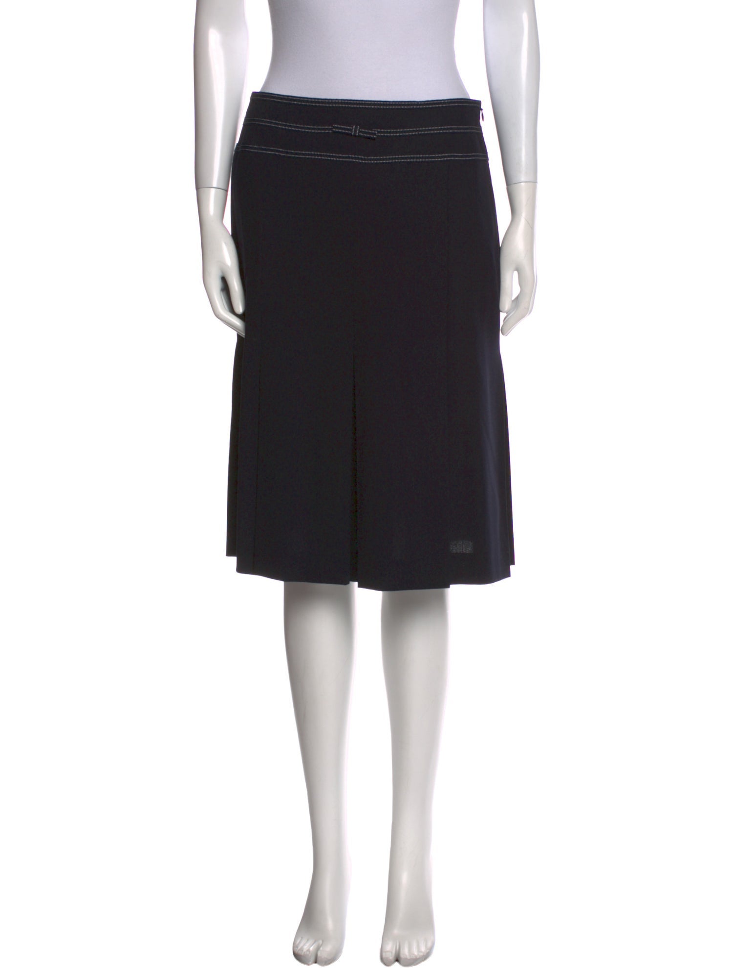 Escada Wool Knee-Length Skirt
