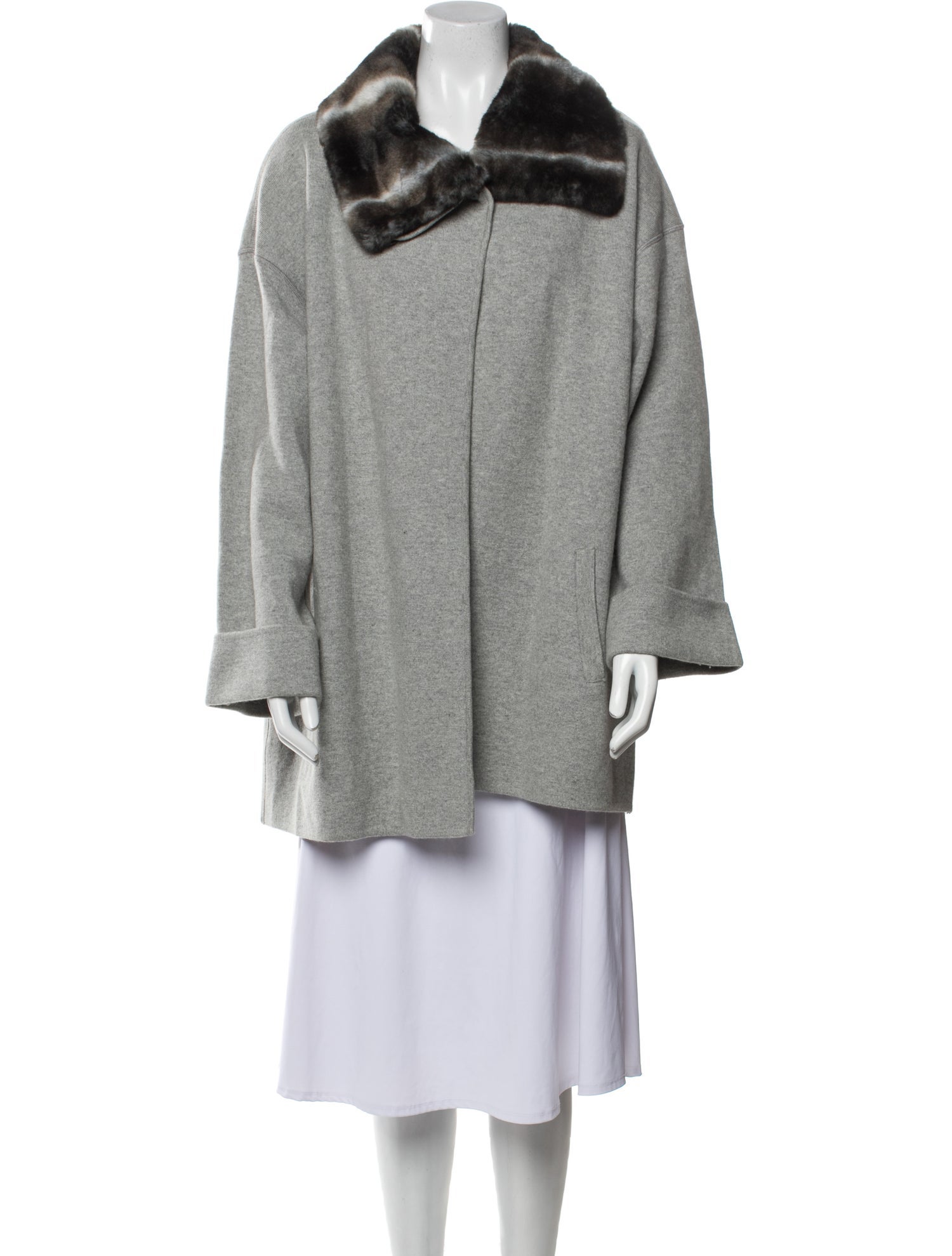 Escada Virgin Wool Cowl Neck Sweater