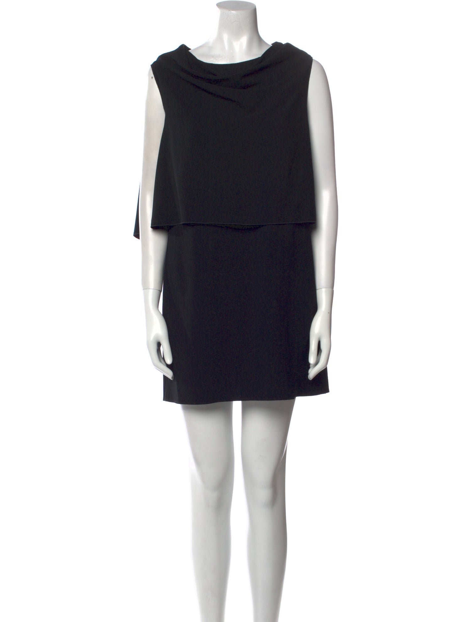 Escada Cowl Neck Mini Dress