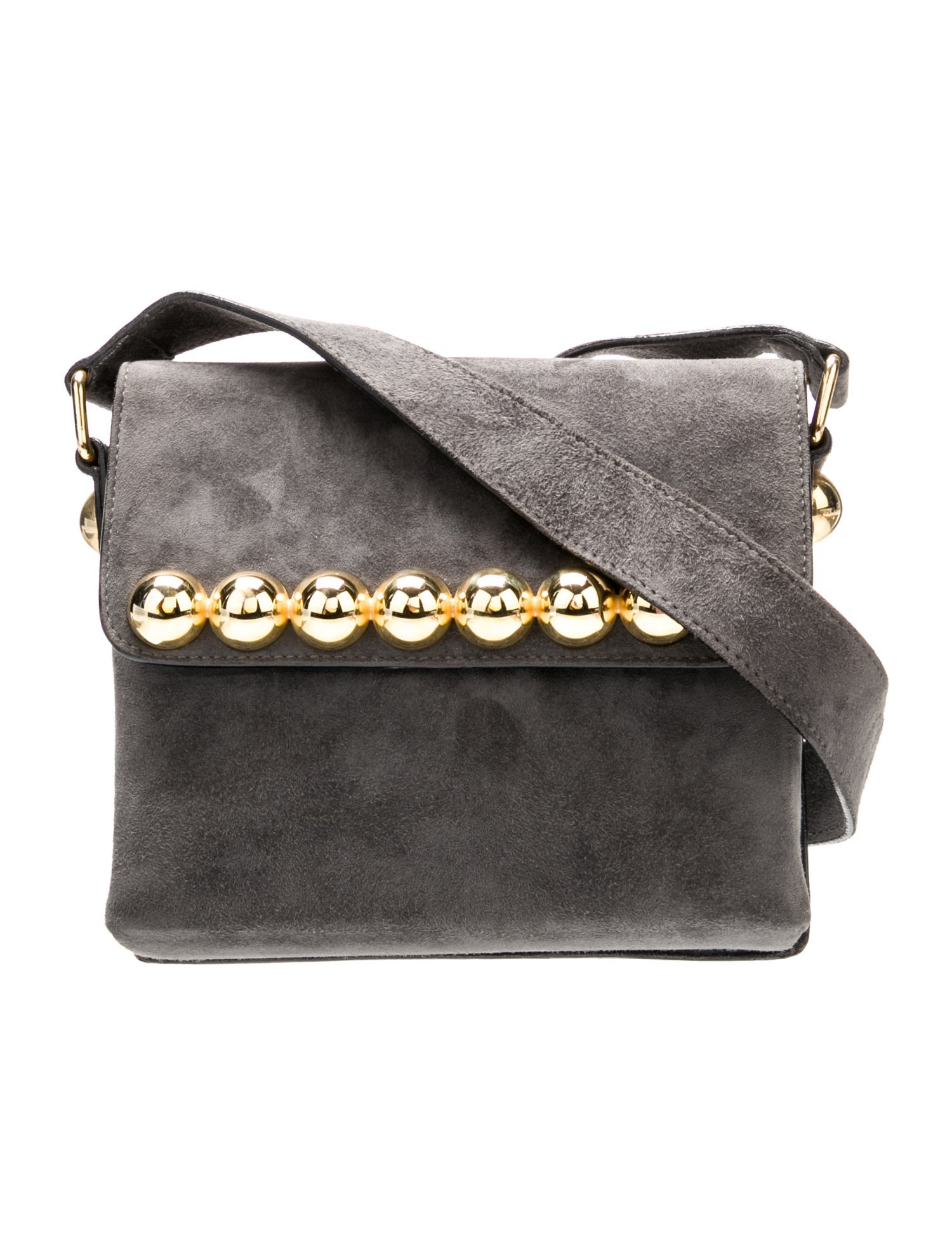 Escada Suede Messenger Bag