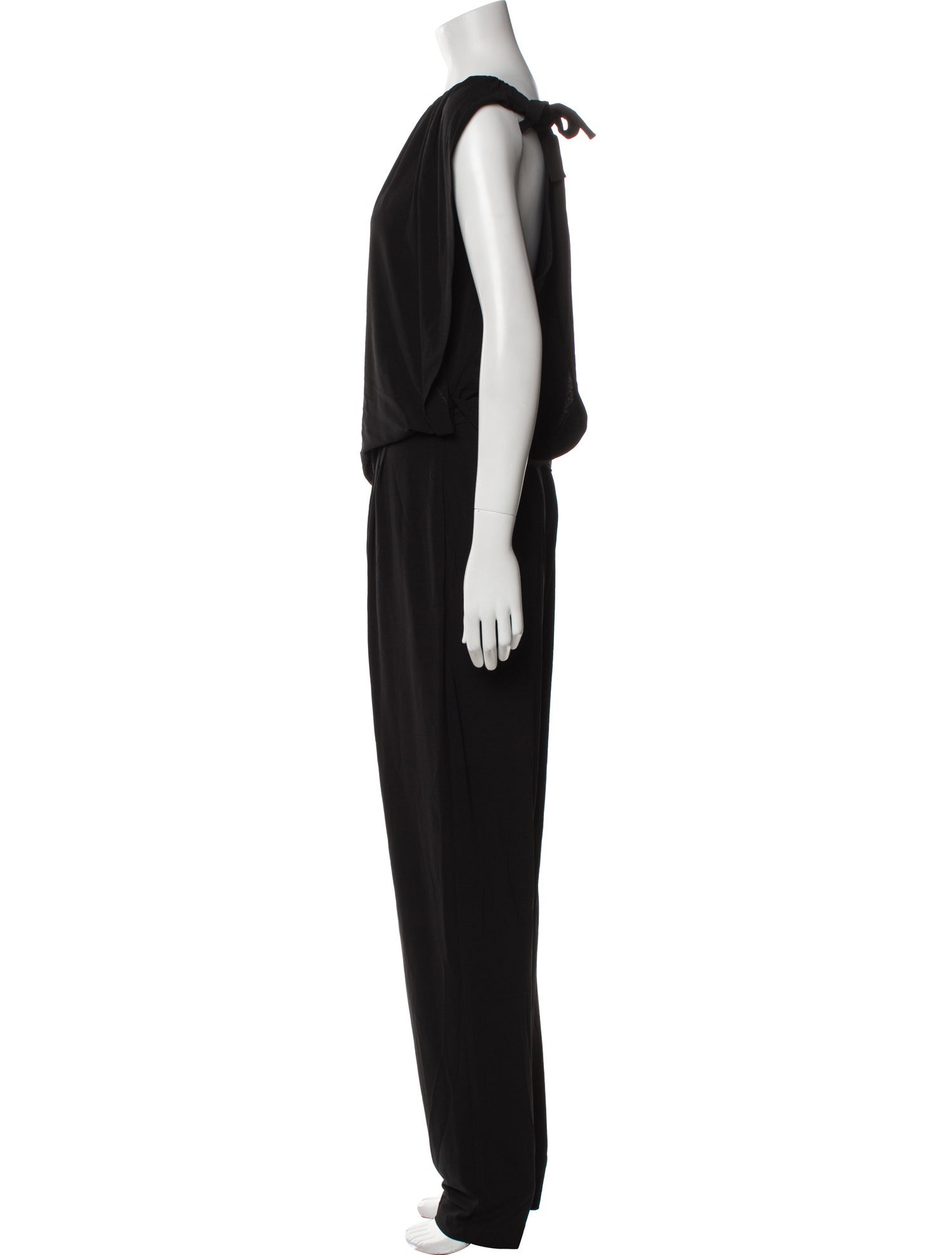 Escada One-Shoulder Jumpsuit