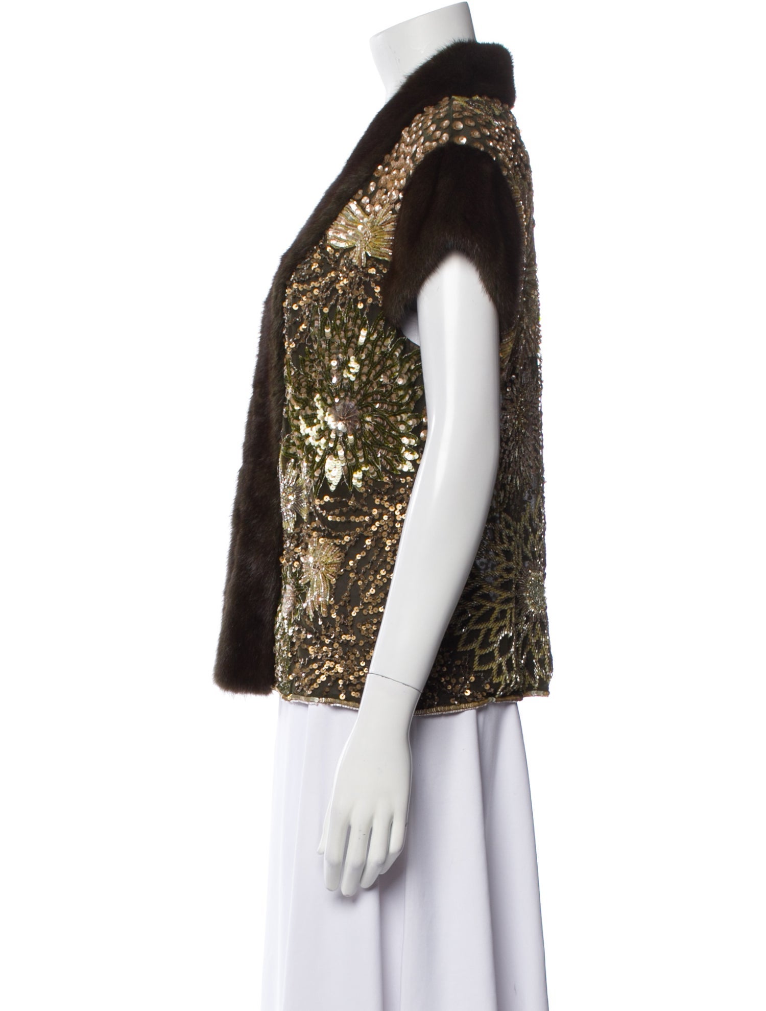 Escada Nylon Fur Jacket