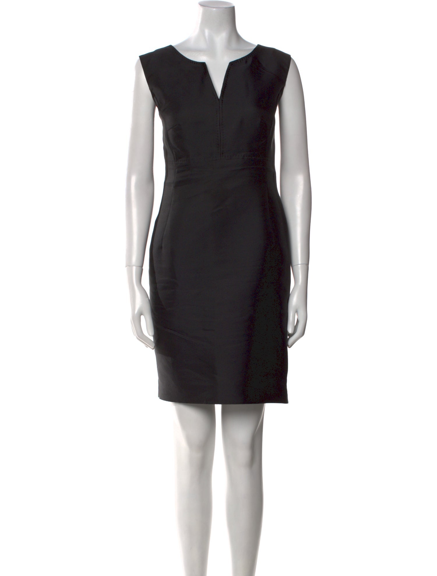 Escada V-Neck Mini Dress