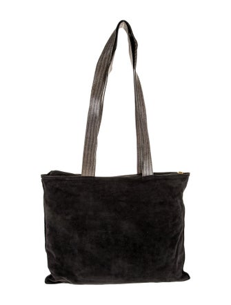 Escada Suede Bucket Bag