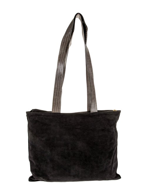 Escada Suede Bucket Bag