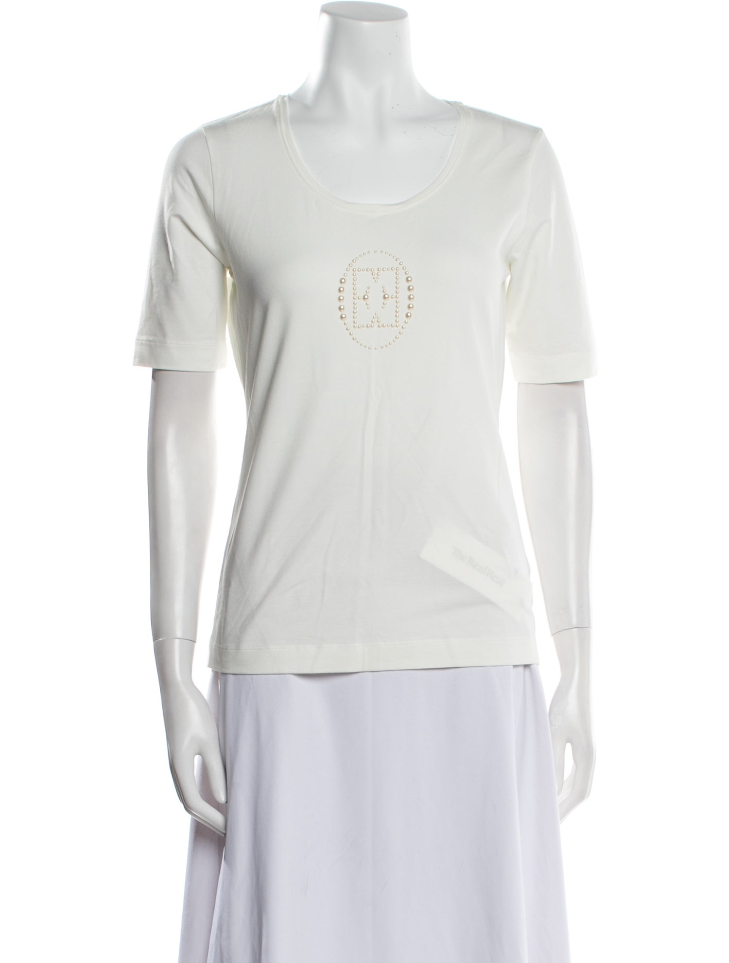 Escada Scoop Neck Short Sleeve T-Shirt w/ Tags