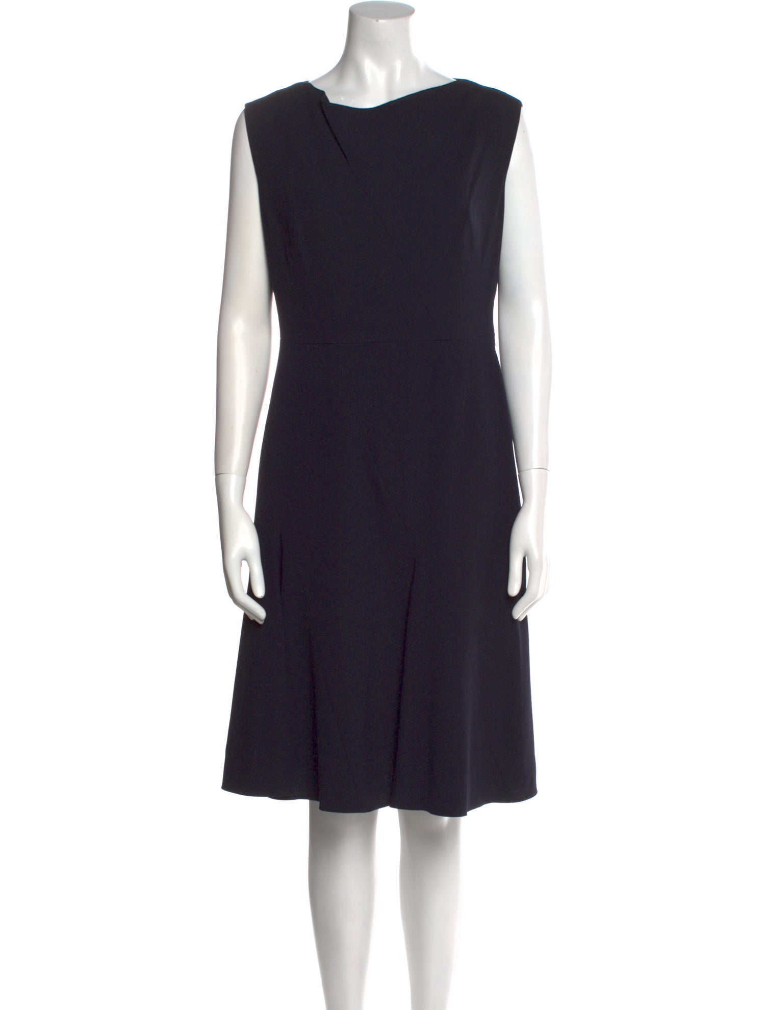 Escada Virgin Wool Knee-Length Dress