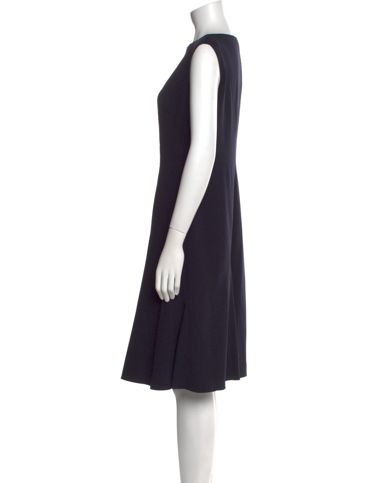 Escada Virgin Wool Knee-Length Dress